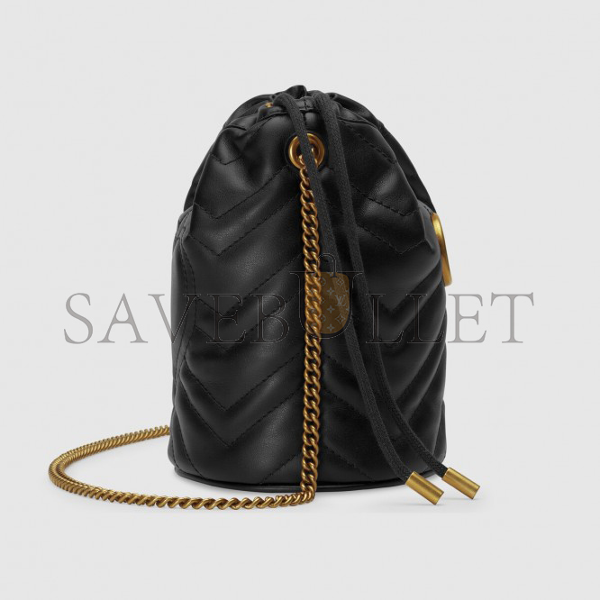 G*u*i gg marmont mini bucket bag 575163  (6.7*5.5*5.1cm)